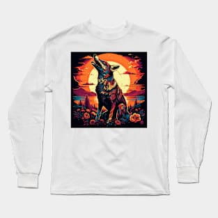 Coyote Howling 2 Long Sleeve T-Shirt